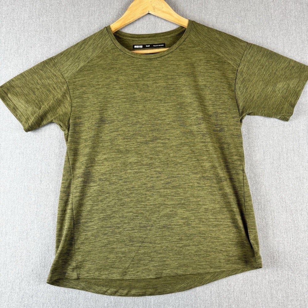 REI Co-op Active Pursuits T-Shirt Men's Small Short Sleeve Outdoor Green - Picture 2 of 13
